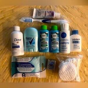 4 Ultimate Travel Hygiene Kit: All-In-One Grooming Essentials